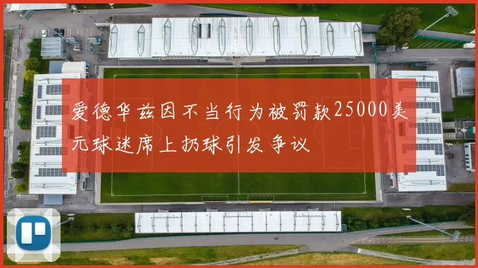 爱德华兹因不当行为被罚款25000美元球迷席上扔球引发争议